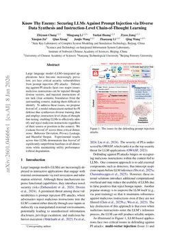 Know Thy Enemy: Securing LLMs Against Prompt Injection via Diverse Data Synthesis and Instruction-Level Chain-of-Thought Learning