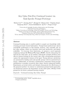 Key-Value Pair-Free Continual Learner via Task-Specific Prompt-Prototype