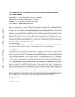 A Survey of Agentic AI and Cybersecurity: Challenges, Opportunities and Use-case Prototypes