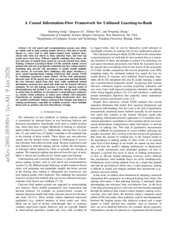 A Causal Information-Flow Framework for Unbiased Learning-to-Rank
