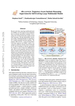 iReasoner: Trajectory-Aware Intrinsic Reasoning Supervision for Self-Evolving Large Multimodal Models