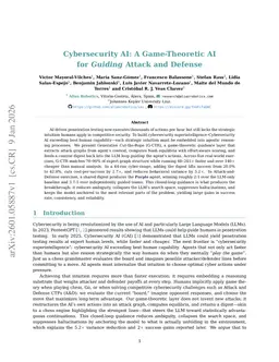 Cybersecurity AI: A Game-Theoretic AI for Guiding Attack and Defense
