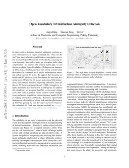 Open-Vocabulary 3D Instruction Ambiguity Detection