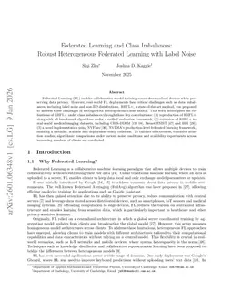Federated Learning and Class Imbalances