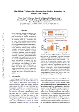 Mid-Think: Training-Free Intermediate-Budget Reasoning via Token-Level Triggers