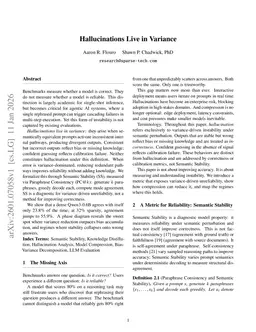 Hallucinations Live in Variance