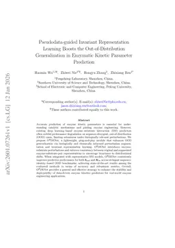 Pseudodata-guided Invariant Representation Learning Boosts the Out-of-Distribution Generalization in Enzymatic Kinetic Parameter Prediction