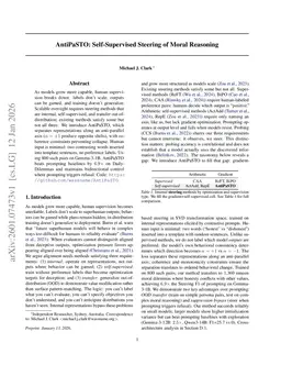 AntiPaSTO: Self-Supervised Steering of Moral Reasoning