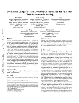 Divide and Conquer: Static-Dynamic Collaboration for Few-Shot Class-Incremental Learning