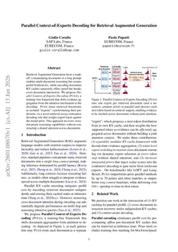 Parallel Context-of-Experts Decoding for Retrieval Augmented Generation
