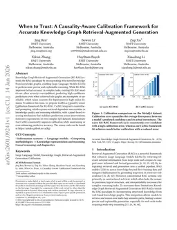 When to Trust: A Causality-Aware Calibration Framework for Accurate Knowledge Graph Retrieval-Augmented Generation