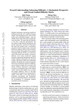 Toward Understanding Unlearning Difficulty: A Mechanistic Perspective and Circuit-Guided Difficulty Metric
