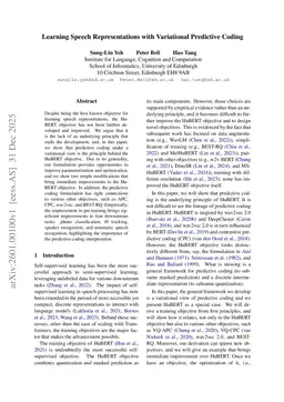 Learning Speech Representations with Variational Predictive Coding