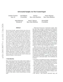 Adversarial Samples Are Not Created Equal