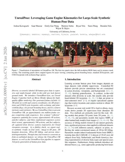 UnrealPose: Leveraging Game Engine Kinematics for Large-Scale Synthetic Human Pose Data