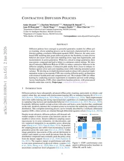 Contractive Diffusion Policies: Robust Action Diffusion via Contractive Score-Based Sampling with Differential Equations