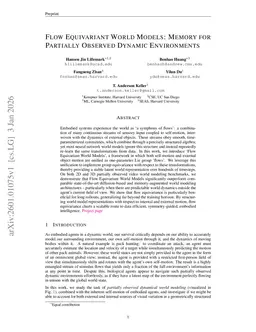 Flow Equivariant World Models: Memory for Partially Observed Dynamic Environments