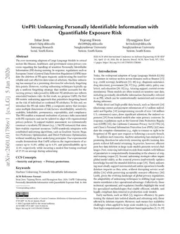 UnPII: Unlearning Personally Identifiable Information with Quantifiable Exposure Risk