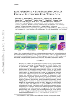 RealPDEBench: A Benchmark for Complex Physical Systems with Real-World Data