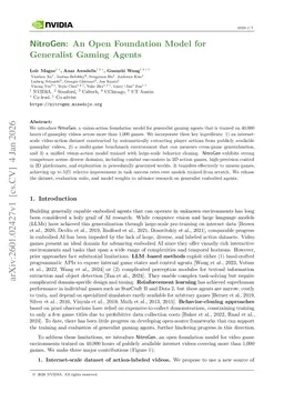 NitroGen: An Open Foundation Model for Generalist Gaming Agents