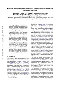 SYNAPSE: Empowering LLM Agents with Episodic-Semantic Memory via Spreading Activation