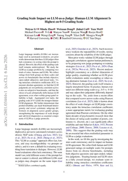 Grading Scale Impact on LLM-as-a-Judge: Human-LLM Alignment Is Highest on 0-5 Grading Scale