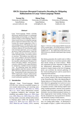 SDCD: Structure-Disrupted Contrastive Decoding for Mitigating Hallucinations in Large Vision-Language Models