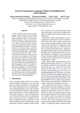 IntroLM: Introspective Language Models via Prefilling-Time Self-Evaluation