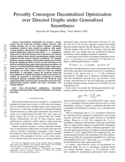 Provably Convergent Decentralized Optimization over Directed Graphs under Generalized Smoothness