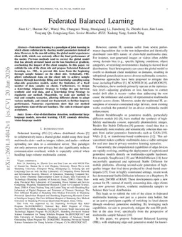 Federated Balanced Learning