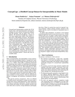 ConceptCaps: a Distilled Concept Dataset for Interpretability in Music Models