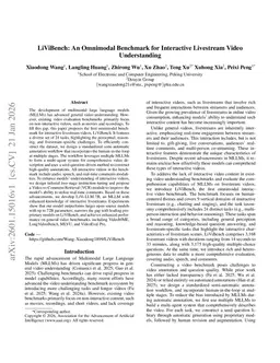 LiViBench: An Omnimodal Benchmark for Interactive Livestream Video Understanding