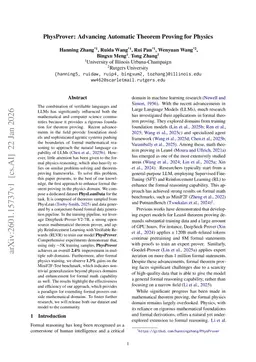 PhysProver: Advancing Automatic Theorem Proving for Physics