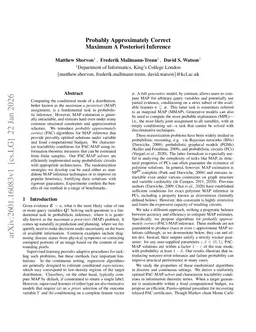 Probably Approximately Correct Maximum A Posteriori Inference