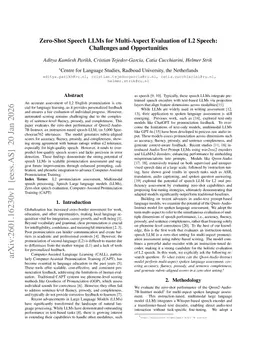 Zero-Shot Speech LLMs for Multi-Aspect Evaluation of L2 Speech: Challenges and Opportunities