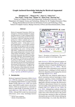 Graph-Anchored Knowledge Indexing for Retrieval-Augmented Generation