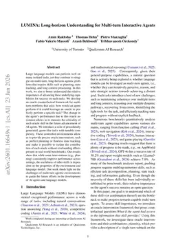 LUMINA: Long-horizon Understanding for Multi-turn Interactive Agents