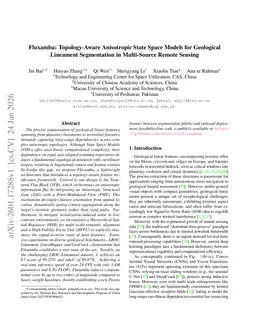 Fluxamba: Topology-Aware Anisotropic State Space Models for Geological Lineament Segmentation in Multi-Source Remote Sensing