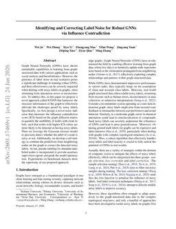 Identifying and Correcting Label Noise for Robust GNNs via Influence Contradiction