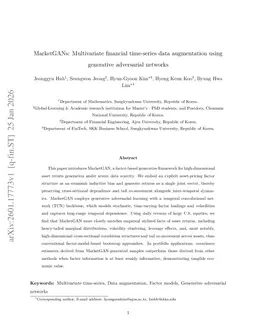 MarketGANs: Multivariate financial time-series data augmentation using generative adversarial networks