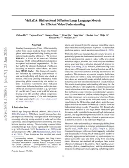 VidLaDA: Bidirectional Diffusion Large Language Models for Efficient Video Understanding