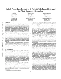 FABLE: Forest-Based Adaptive Bi-Path LLM-Enhanced Retrieval for Multi-Document Reasoning