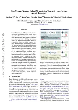 MemWeaver: Weaving Hybrid Memories for Traceable Long-Horizon Agentic Reasoning
