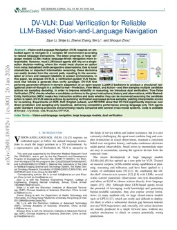 DV-VLN: Dual Verification for Reliable LLM-Based Vision-and-Language Navigation