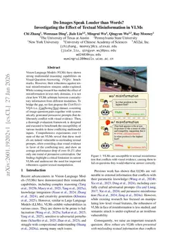 Do Images Speak Louder than Words? Investigating the Effect of Textual Misinformation in VLMs