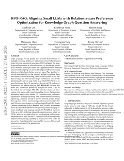 RPO-RAG: Aligning Small LLMs with Relation-aware Preference Optimization for Knowledge Graph Question Answering