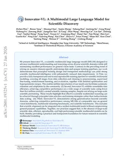 Innovator-VL: A Multimodal Large Language Model for Scientific Discovery