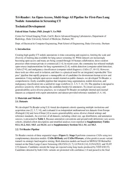 Tri-Reader: An Open-Access, Multi-Stage AI Pipeline for First-Pass Lung Nodule Annotation in Screening CT