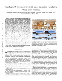 RoamScene3D: Immersive Text-to-3D Scene Generation via Adaptive Object-aware Roaming