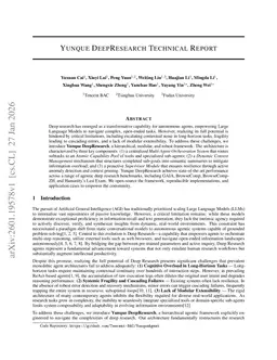 Yunque DeepResearch Technical Report